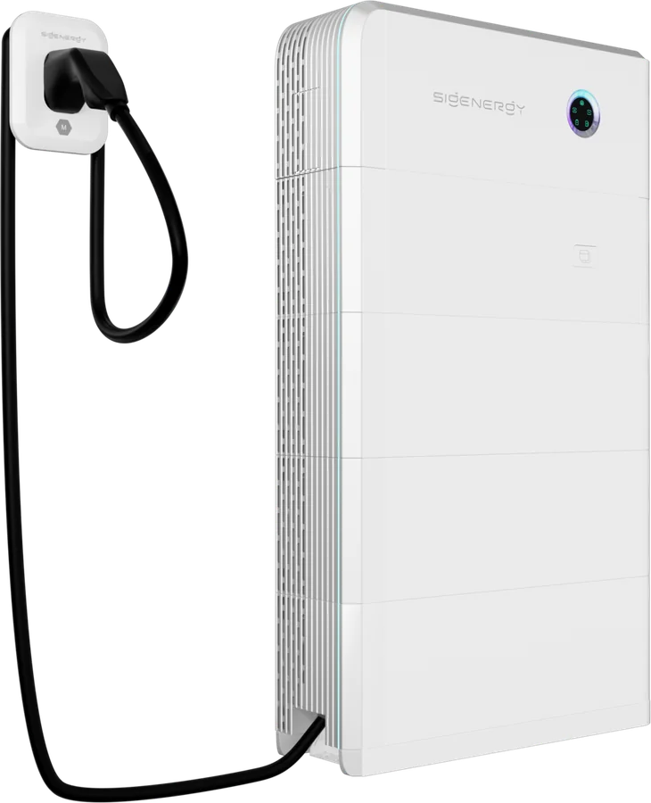 Sigenergy SigenStor mit DC-Lademodul und Ladekabel